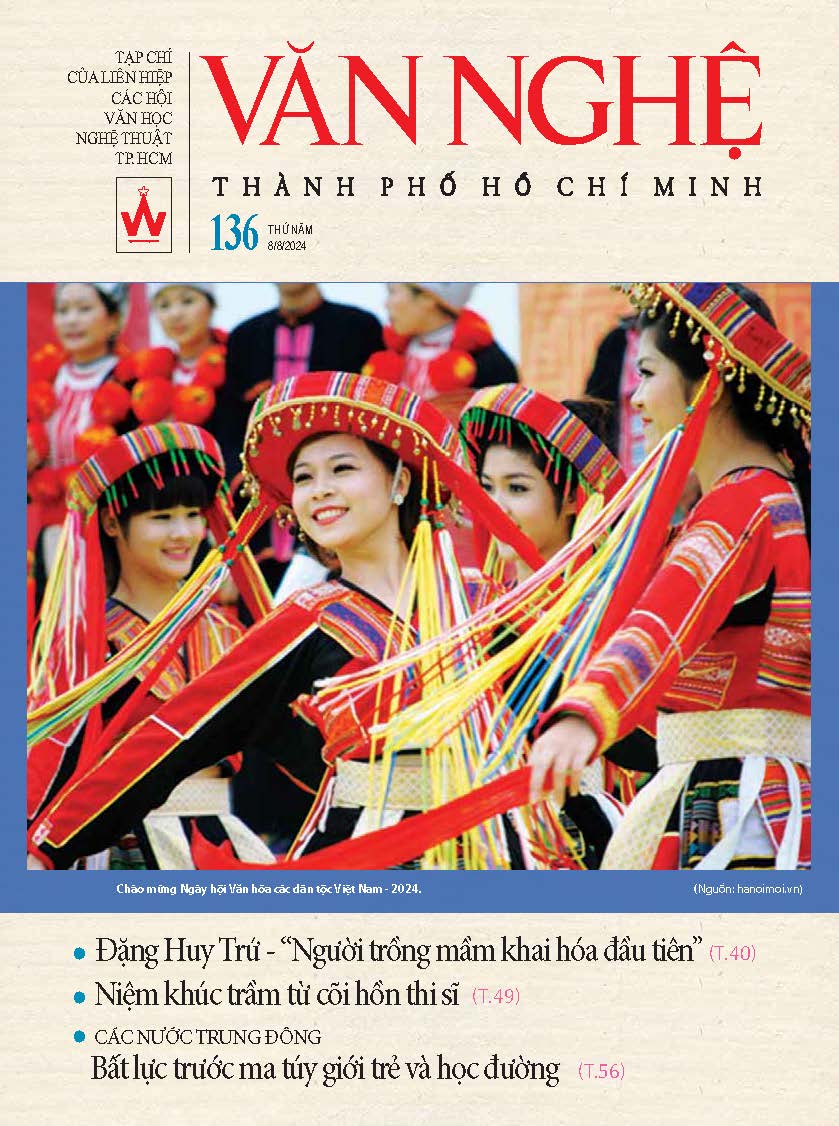 Tạp chí Văn Nghệ TP Hồ Chí Minh bộ 4 cuốn (số 133 - 136)