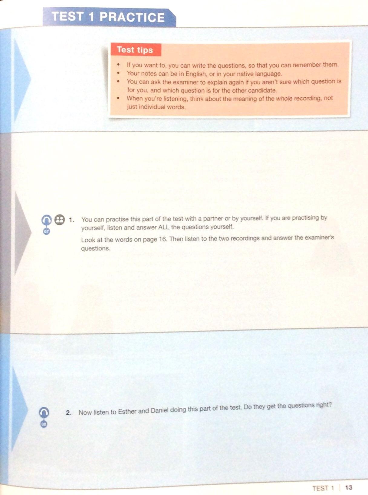 IELTS Life Skills Official Cambridge Test Practice B1 Student
