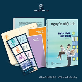 (Bìa mềm - Tặng bookmark và sổ tay) TIỆM SÁCH CỦA NÀNG – Nguyễn Nhật Ánh – NXB Trẻ