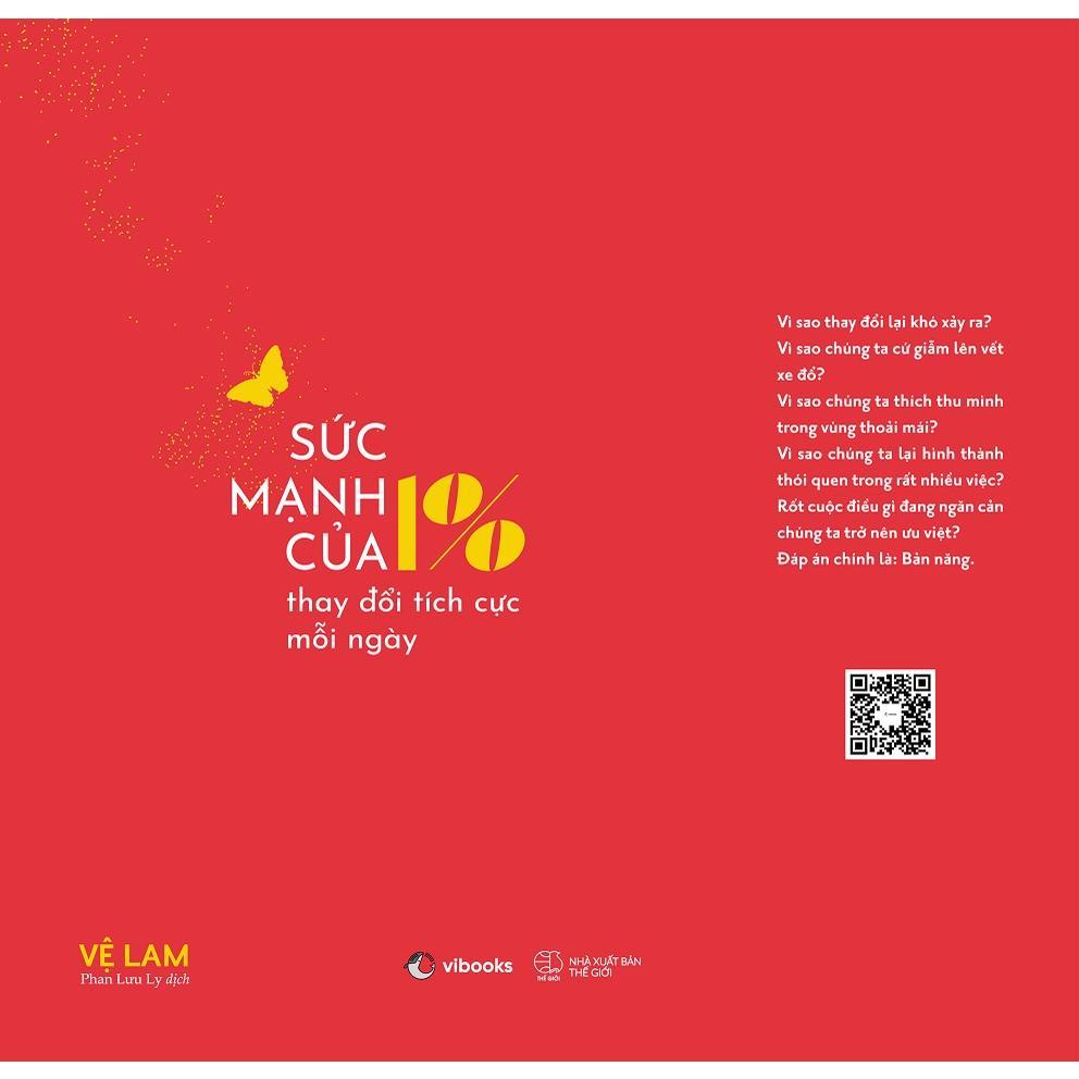 Sách Sức Mạnh Của 1% Thay Đổi Tích Cực Mỗi Ngày - Bản Quyền