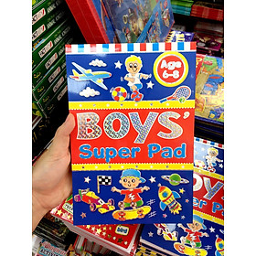 BOYS ACTIVITY PAD - Sách Trò Chơi Dành Cho Bé Trai