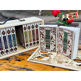 (Hộp gỗ giới hạn chỉ 600 bộ - nắp trượt quai da PU) BỘ THẾ CỤC QUỶ CỐC TỬ (trọn bộ 13 tập) - Hàn Xuyên Tử - Huy Hoang Bookstore 