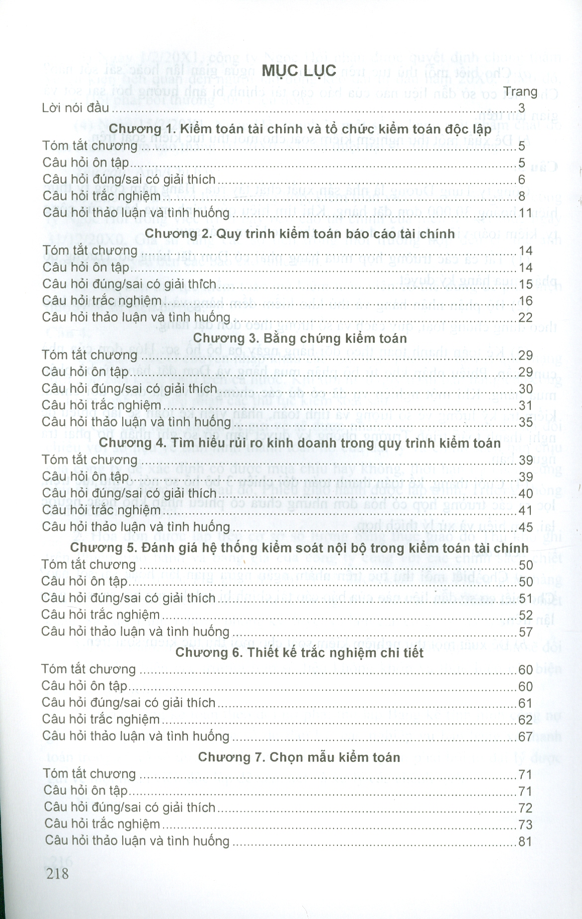 Bài Tập Kiểm Toán (Dùng cho sinh viên các trường đại học, cao đẳng khối kinh tế)