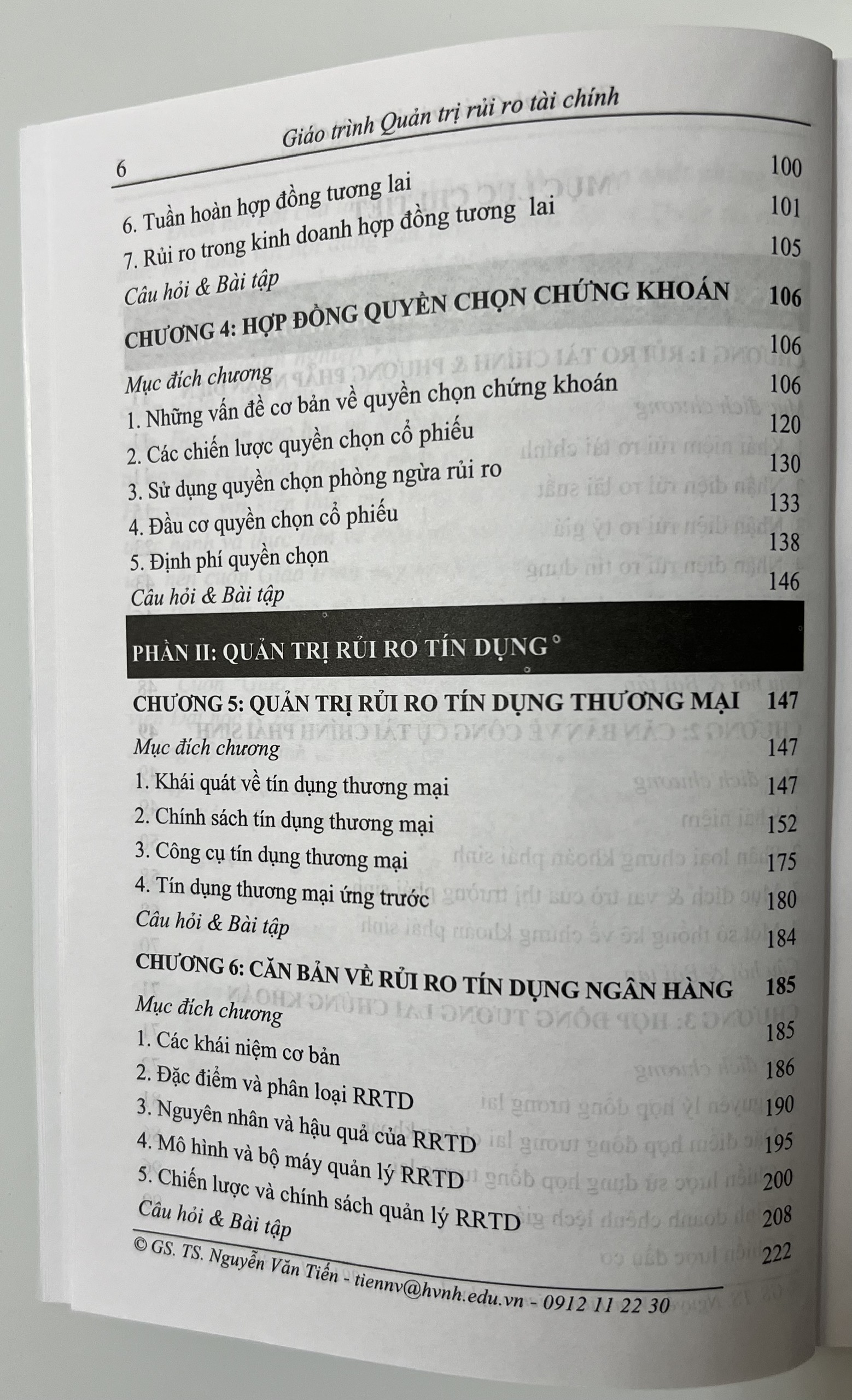 Sách - Giáo Trình Quản Trị Rủi Ro Tài Chính - GS.TS. Nguyễn Văn Tiến