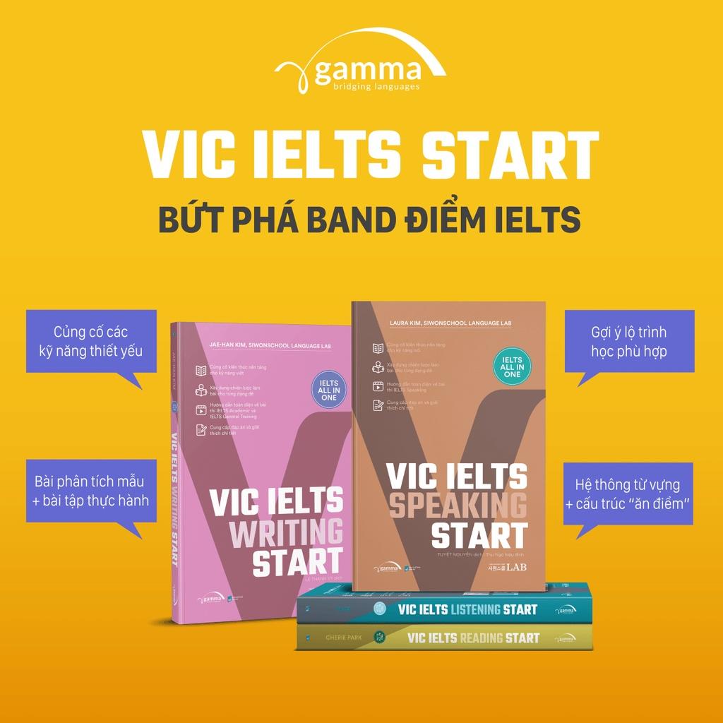 VIC IELTS START - IELTS All in One (Combo 4 cuốn) - Bản Quyền