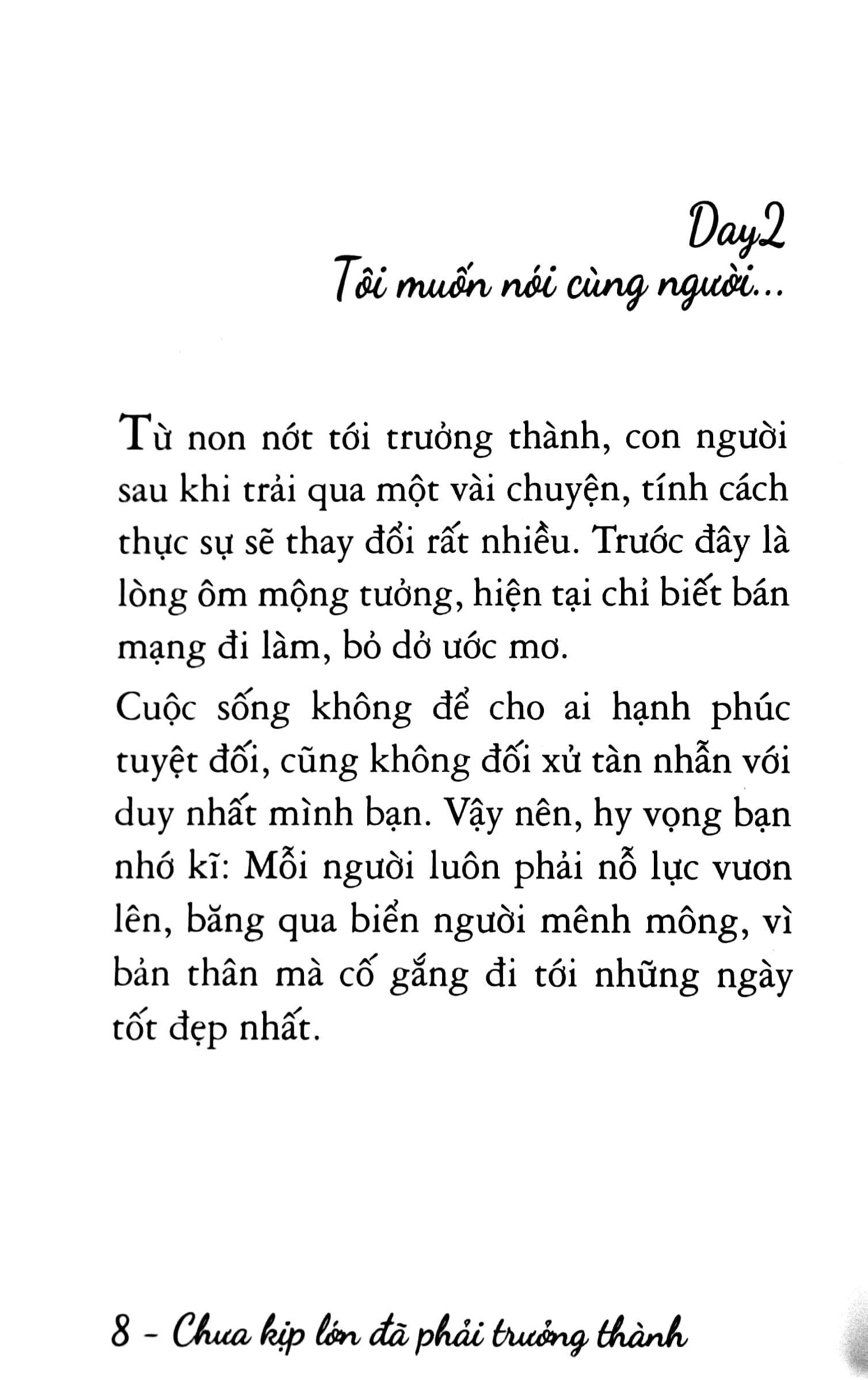 Chưa Kịp Lớn Đã Trưởng Thành (Tái Bản 2023)