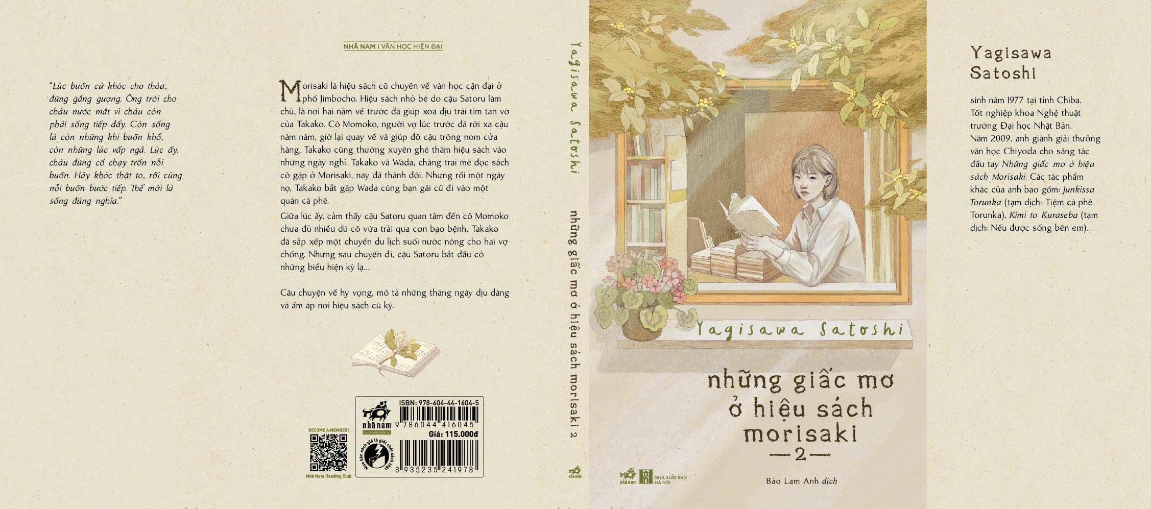 Sách - Những giấc mơ ở hiệu sách Morisaki (TẬP 2) (Yagisawa Satoshi) (Nhã Nam Official)