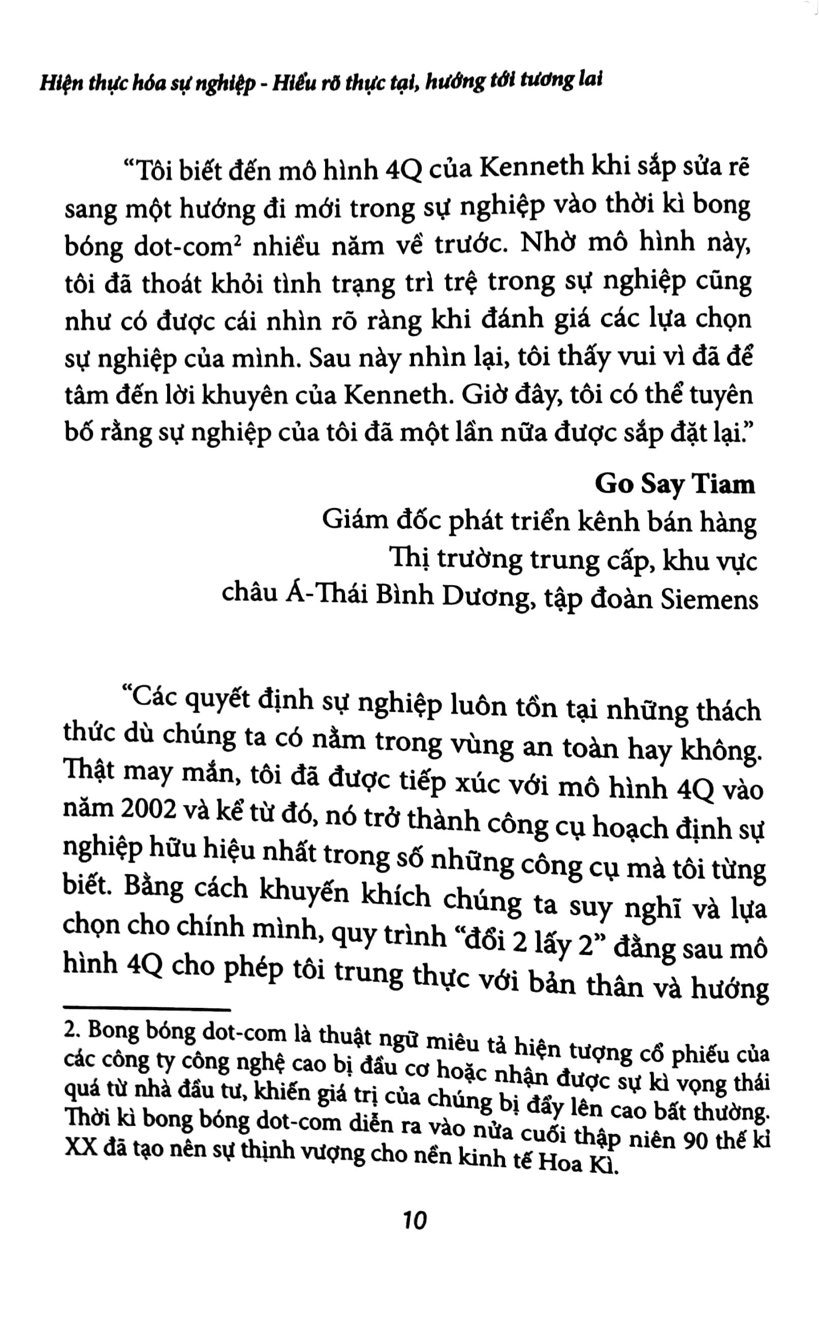 Hiện Thực Hóa Sự Nghiệp (Bìa Mềm)