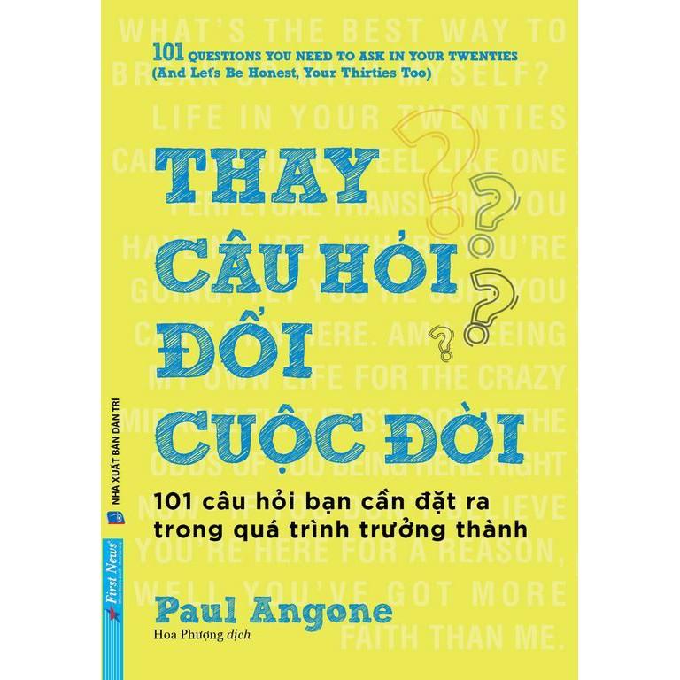 Sách Combo Thay câu hỏi Đổi cuộc đời + Làm người thú vị - Bản Quyền