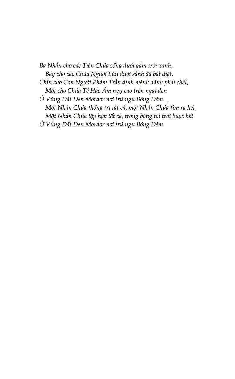 Sách - Chúa Tể Những Chiếc Nhẫn - Tập 1 - Đoàn Hộ Nhẫn (Tái Bản 2025)