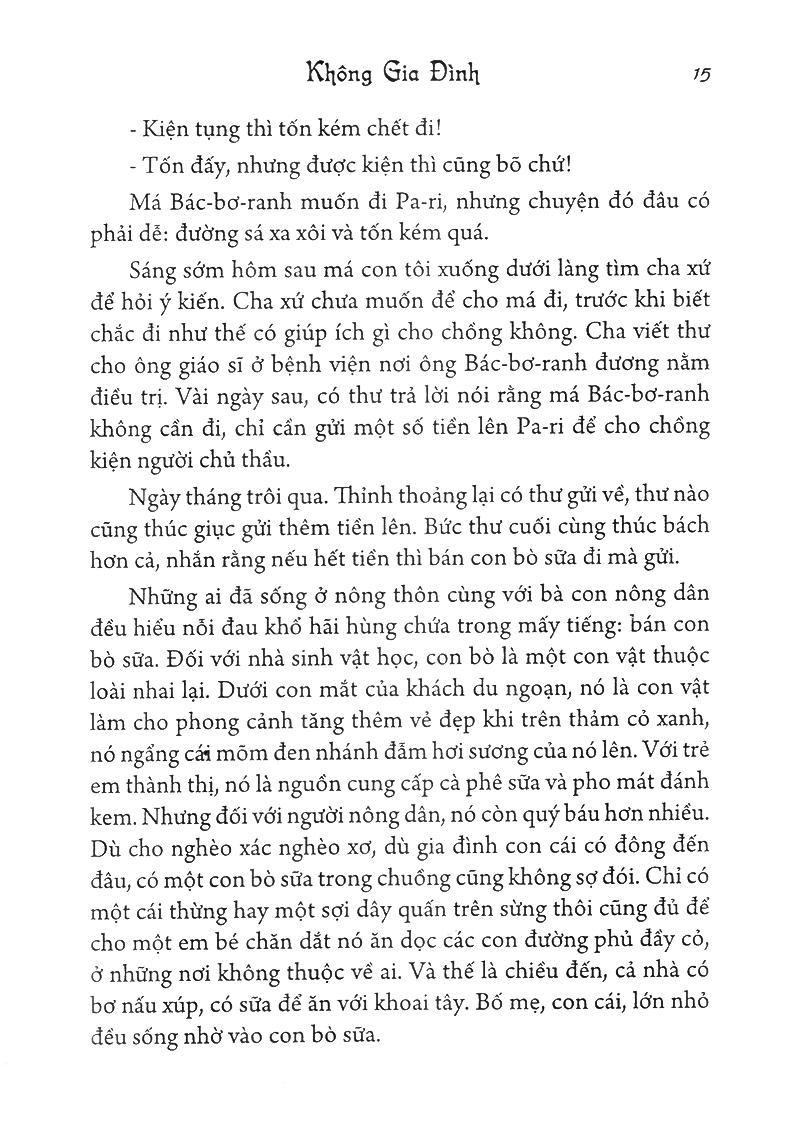 Không Gia Đình - Bìa Cứng