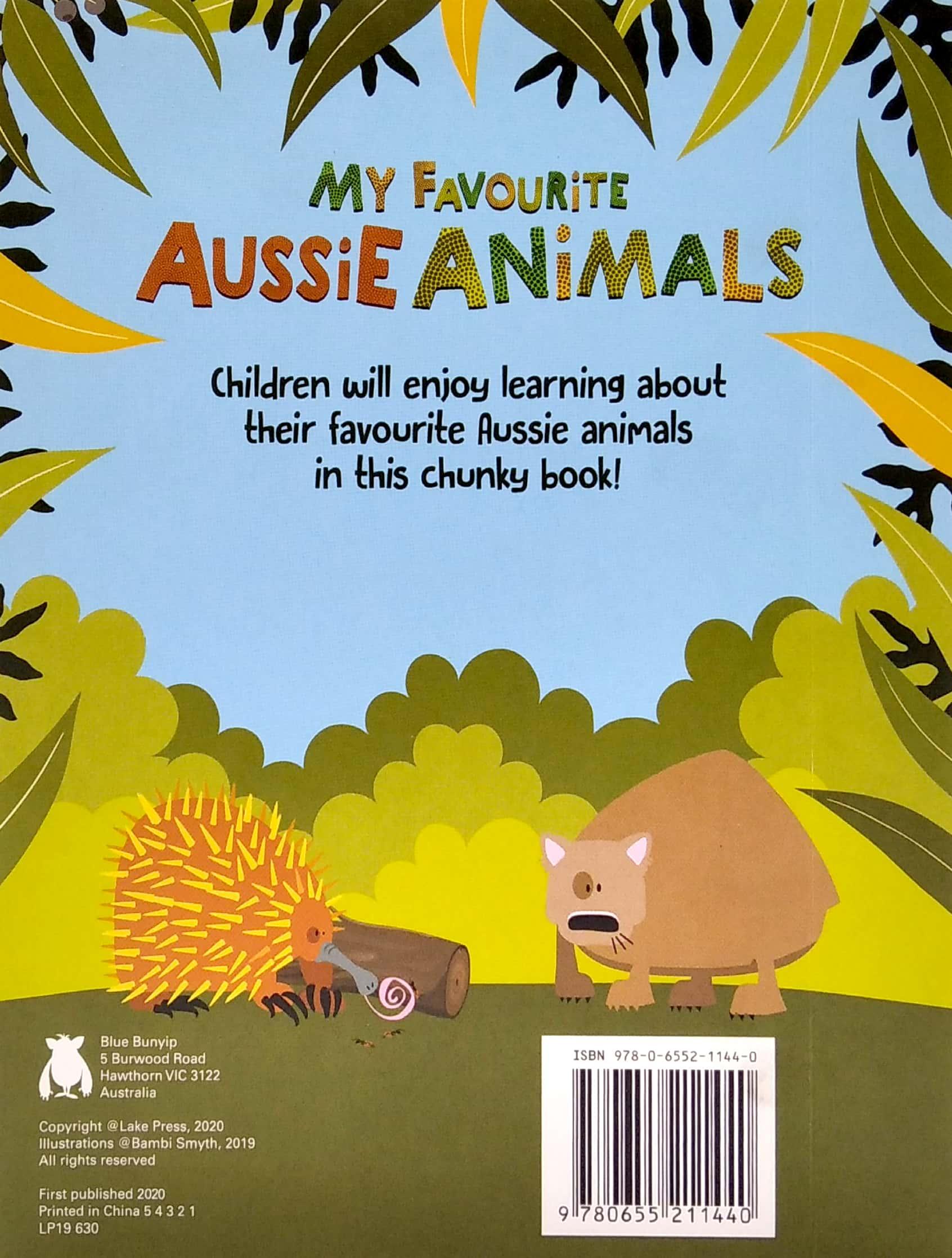 Chunky Books: My Favourite Aussie Animals