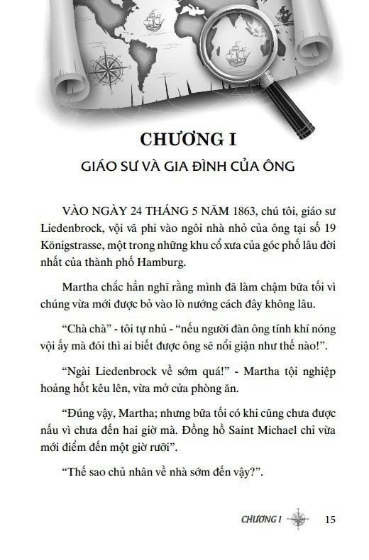 Hành Trình Vào Tâm Trái Đất (Bìa Mềm) (Tái Bản)