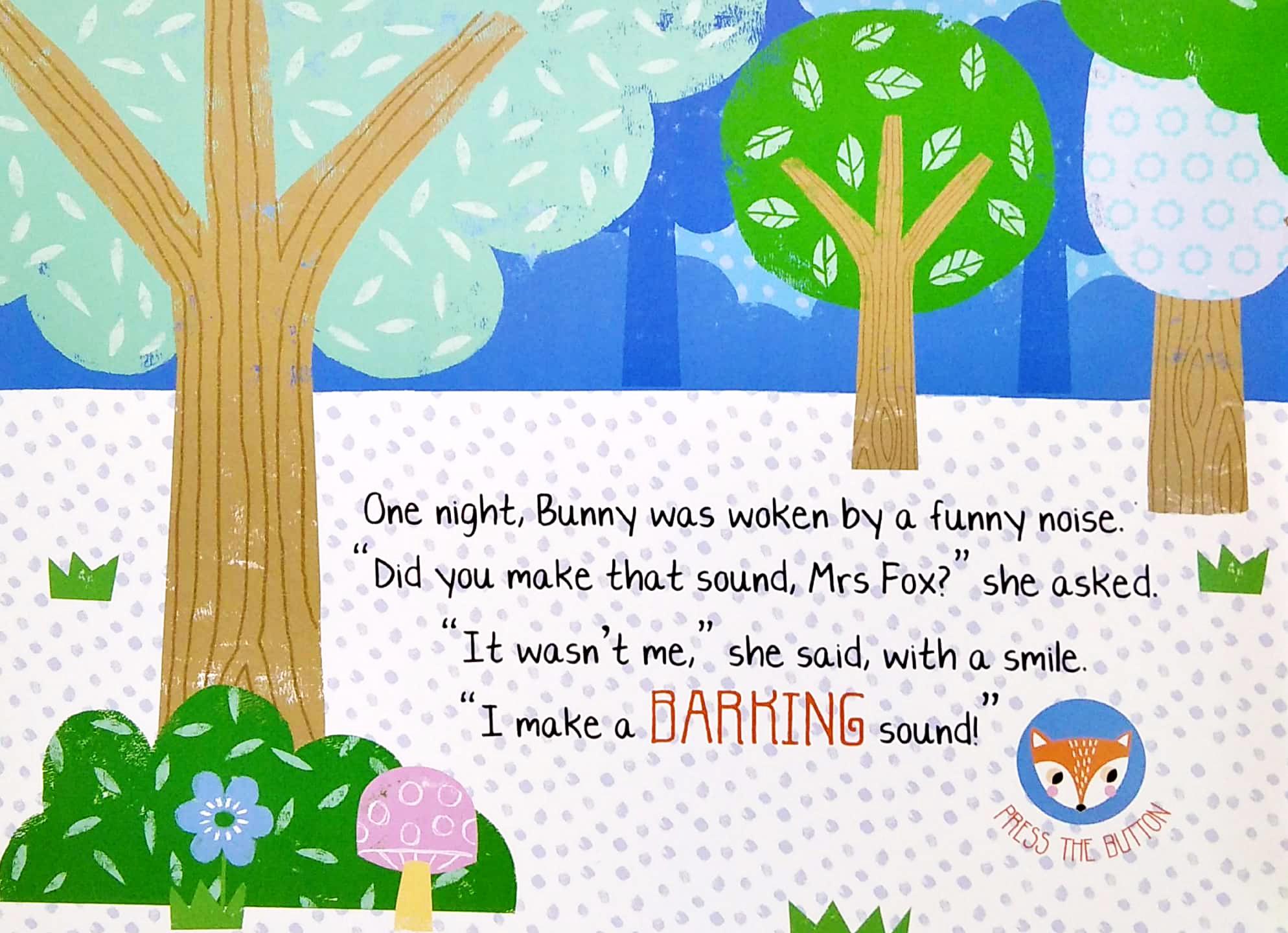 What Did Bunny Hear? - Press And Play Sound Book