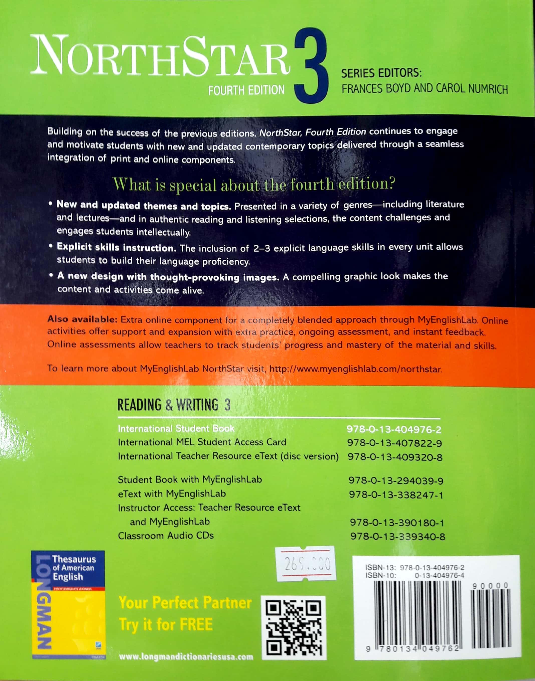 NorthStar (4 Ed.) 3 - Reading and Writing: Student Book