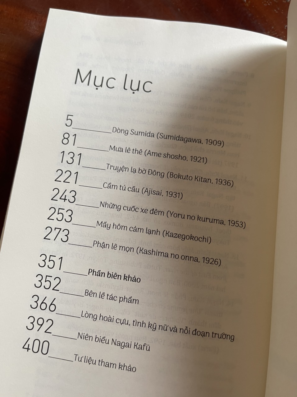 (Combo 2 cuốn Tuyển tập Nagai Kafu) PHÓNG ĐÃNG (tập 1) - GEISHA (tập 2) - Nguyễn Nam Trân dịch – Tao Đàn – NXB Hội Nhà Văn (bìa mềm)