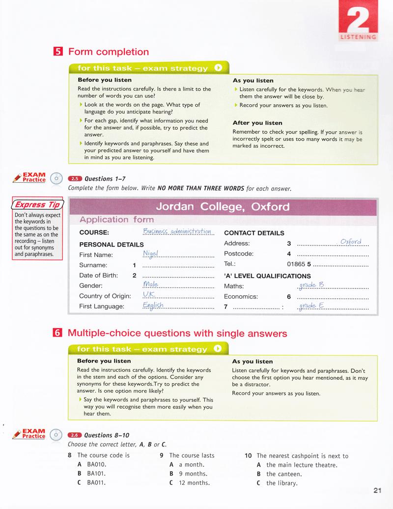 IELTS Express (2 Ed.) Upper-Inter: Text - Paperback