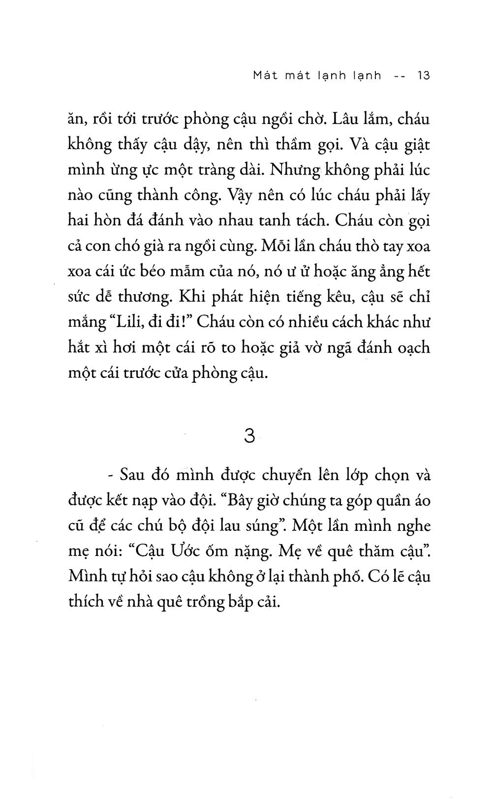 Mát Mát Lạnh Lạnh