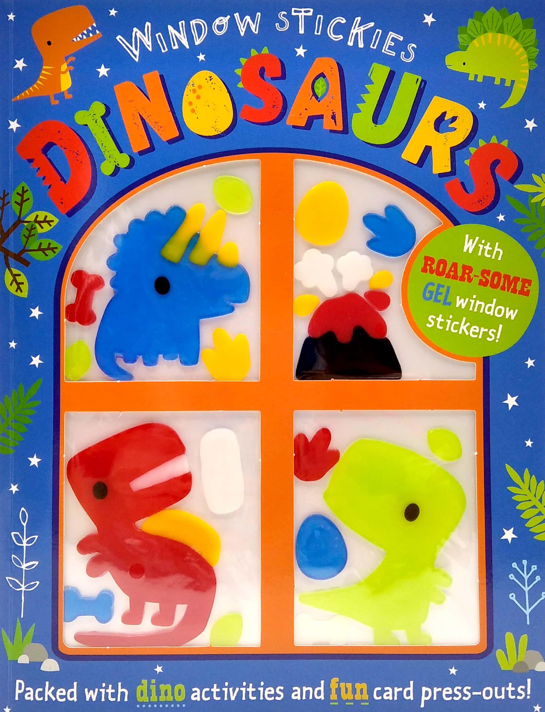 Window Stickies Dinosaurs