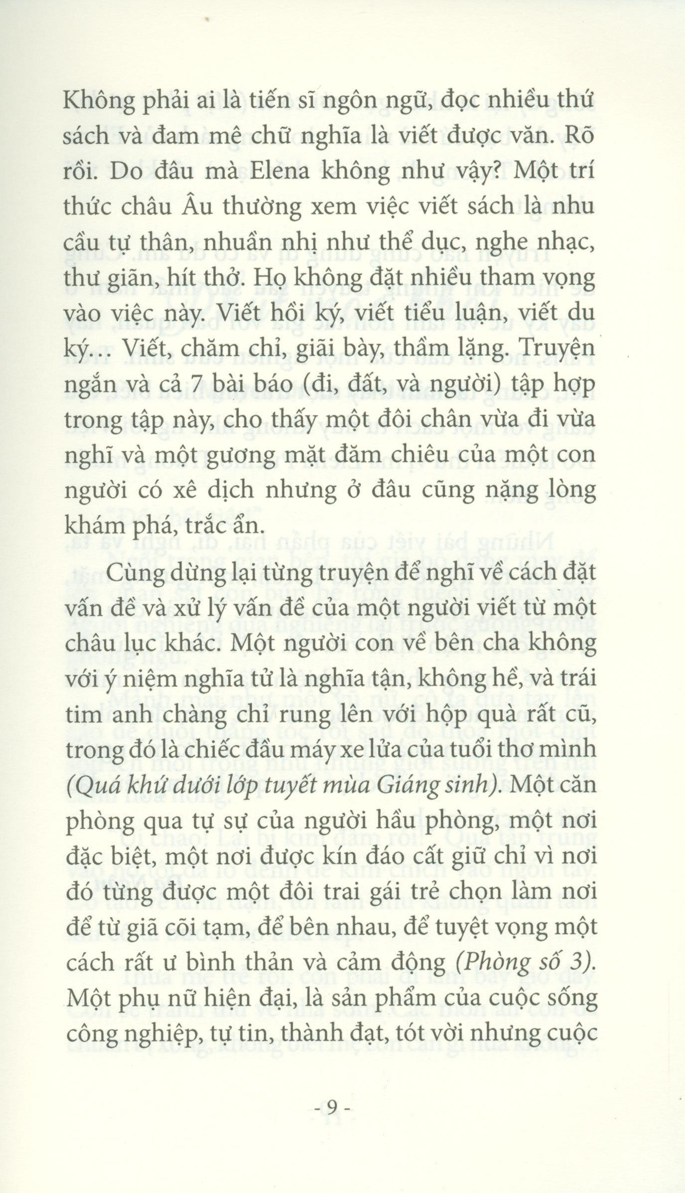 Một Phút Tự Do - Tùy Bút - Truyện Ngắn