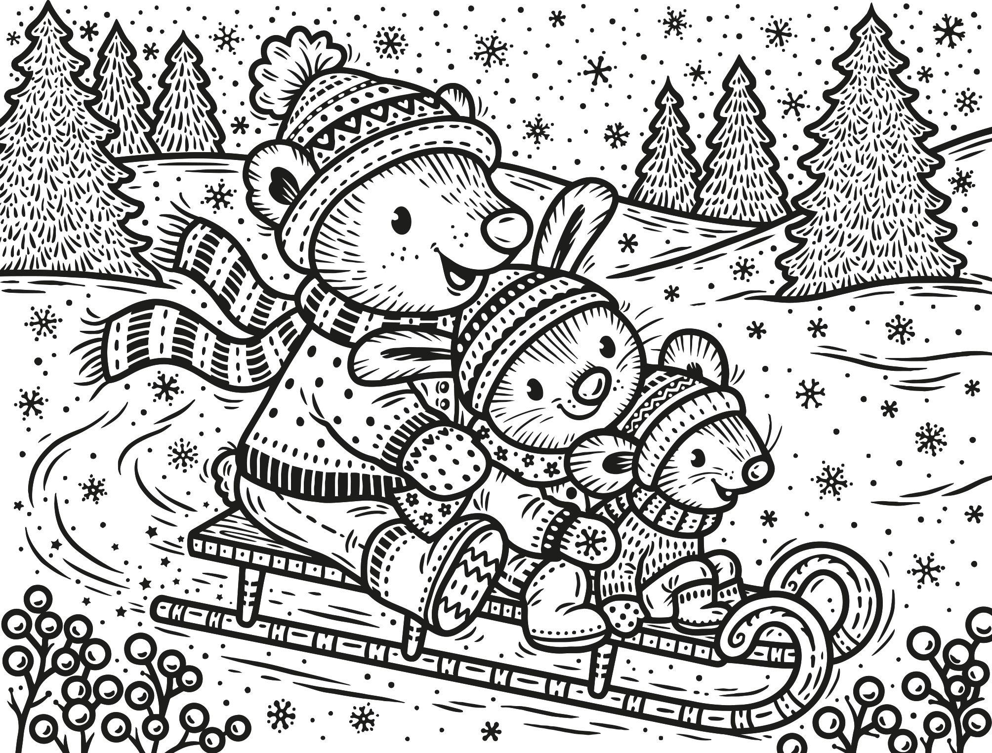 Magic Painting Christmas Cards