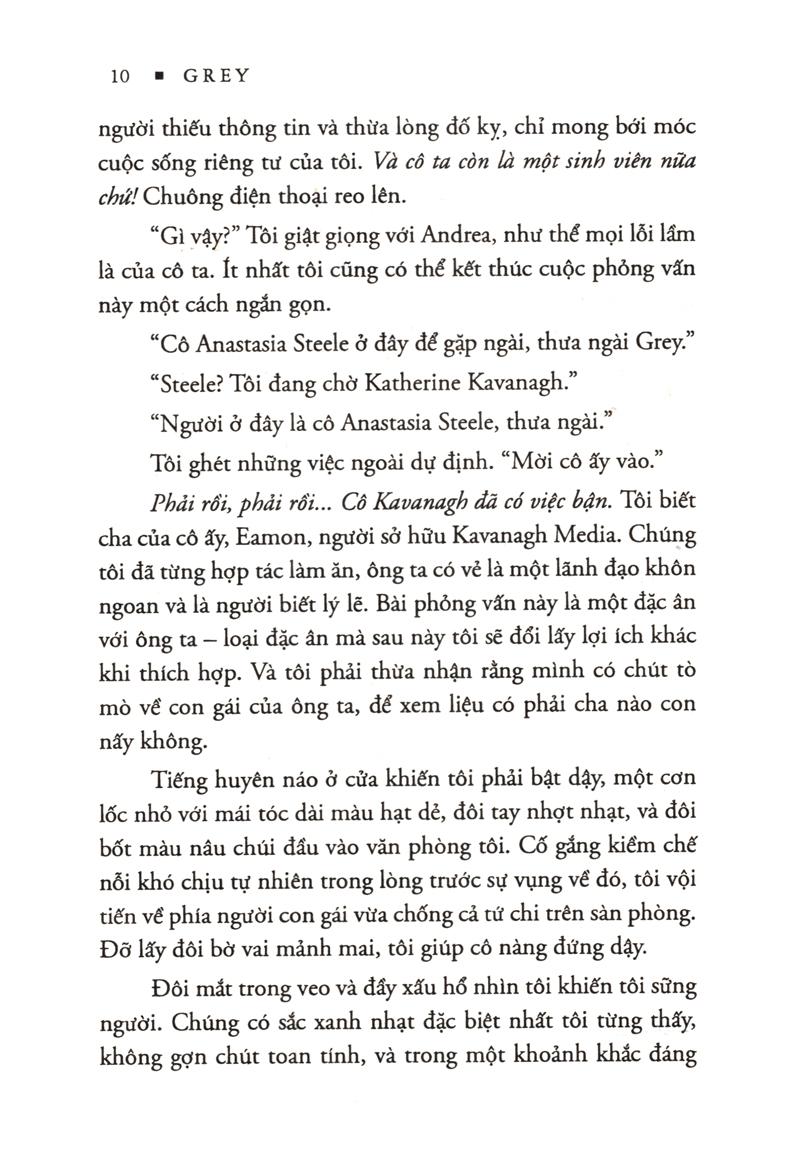 Thế Giới 50 Sắc Thái - Xám Qua Tự Sự Của Christian Grey