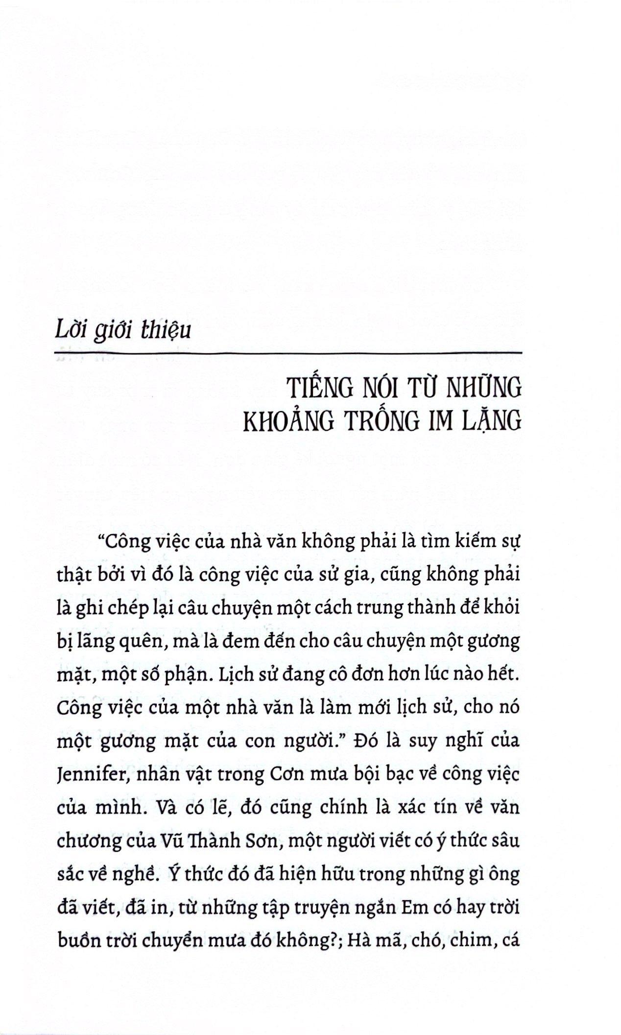 Cơn Mưa Bội Bạc