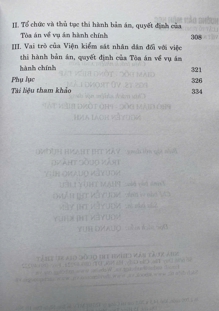Hướng Dẫn Môn Học Luật Tố Tụng Hành Chính Việt Nam