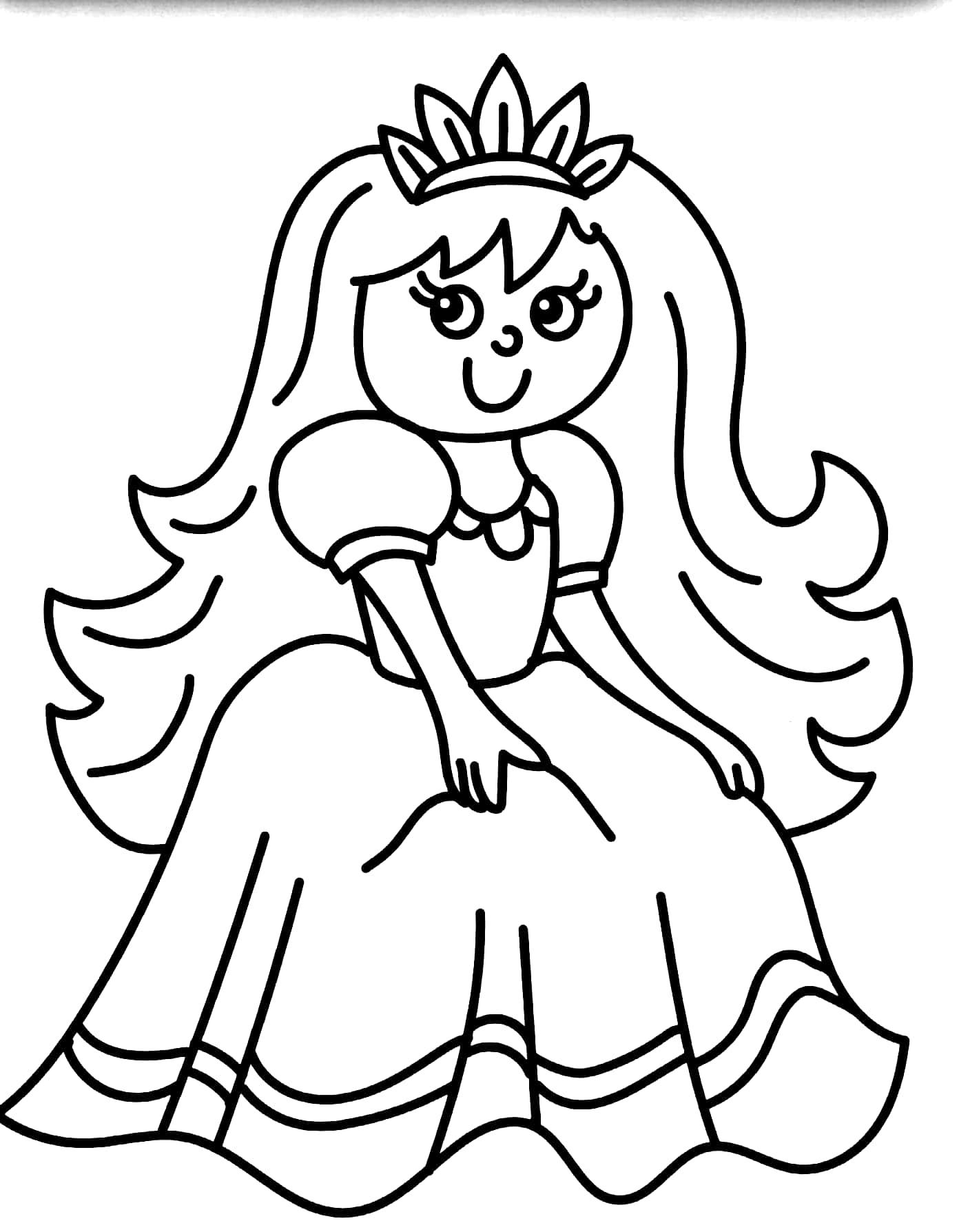 Princess Colouring Fun