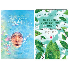 Combo 2Q: Nhẹ Tênh Giữa Chênh Vênh Tuổi Trẻ + Ta Bắt Đầu Cuộc Đời Mới, Khi Nhận Ra Mình Chỉ Sống Một Lần /Bộ sách chữa lành/tận hưởng
