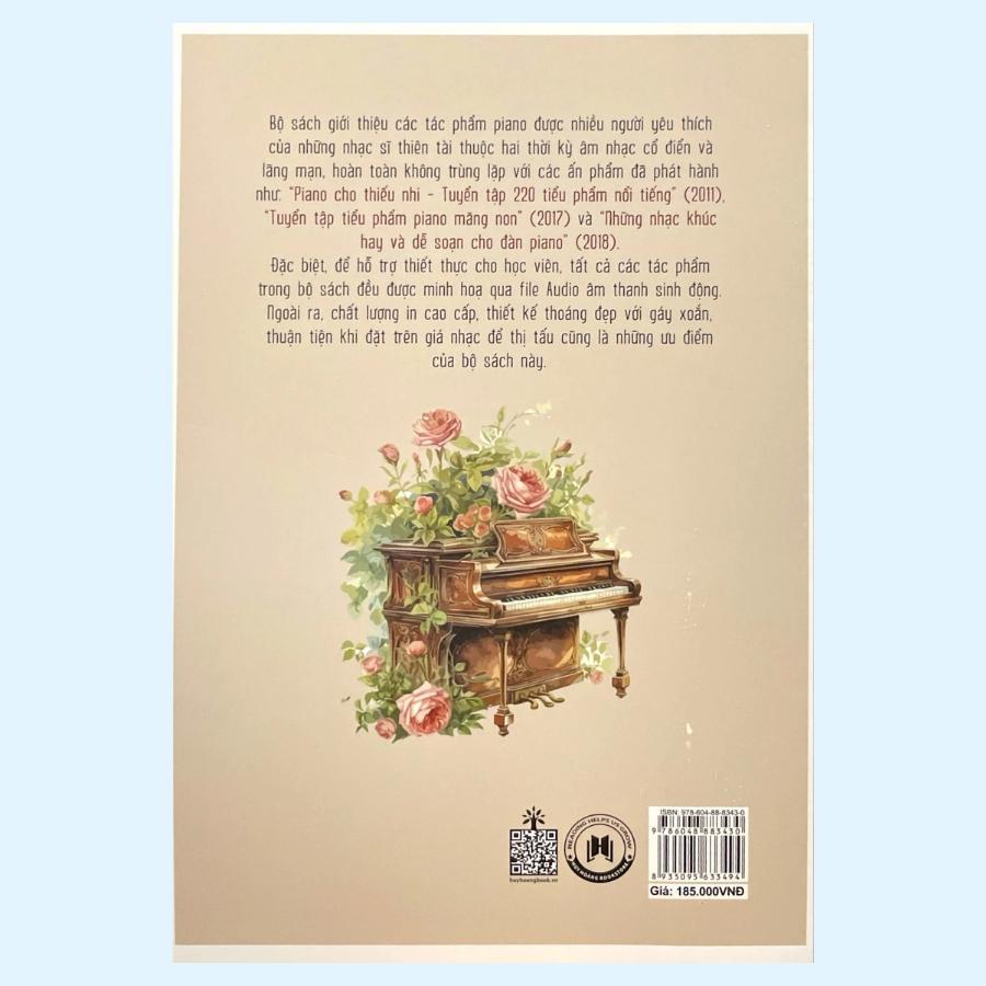 Sách - Tuyển Tập Tác Phẩm Piano Cổ Điển Lãng Mạn Được Yêu Thích - Tập 2 - Huy Hoàng