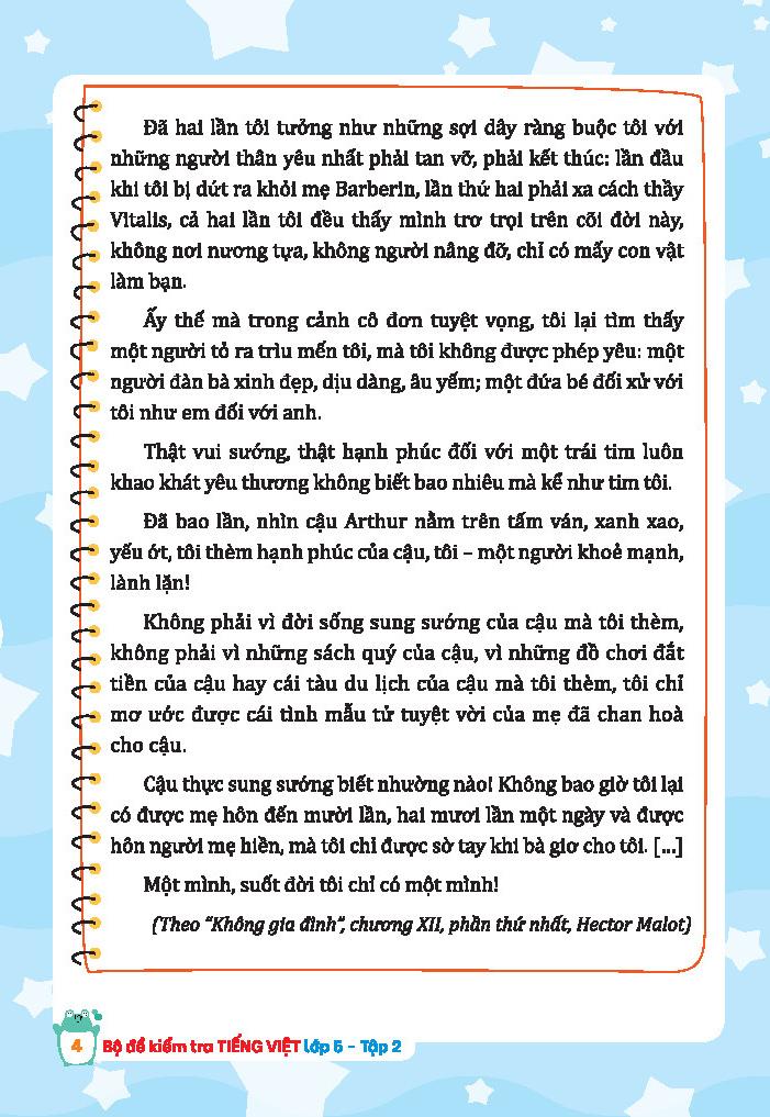 Sách - Bộ Đề Kiểm Tra Tiếng Việt Lớp 5 - Tập 2 (Kết Nối)