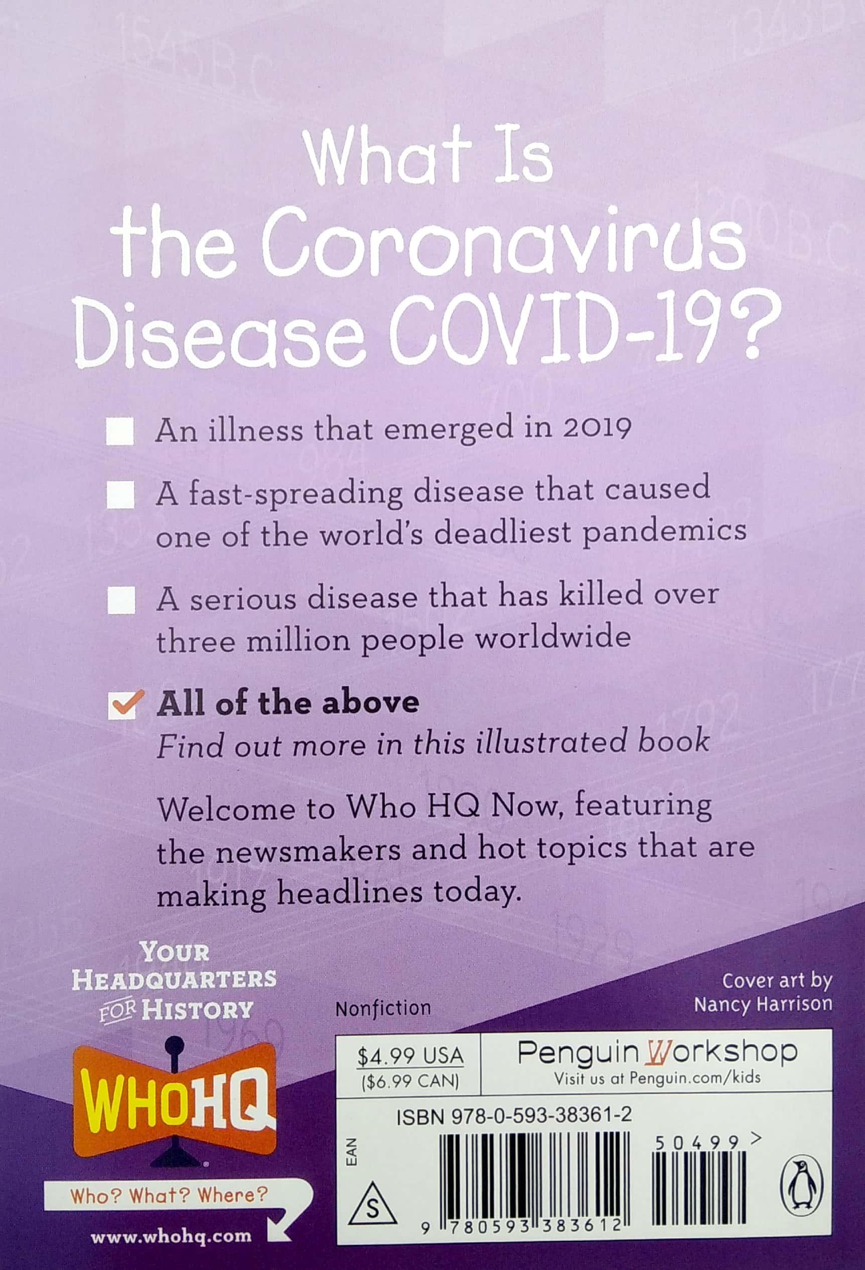 What Is The Coronavirus Disease COVID-19?
