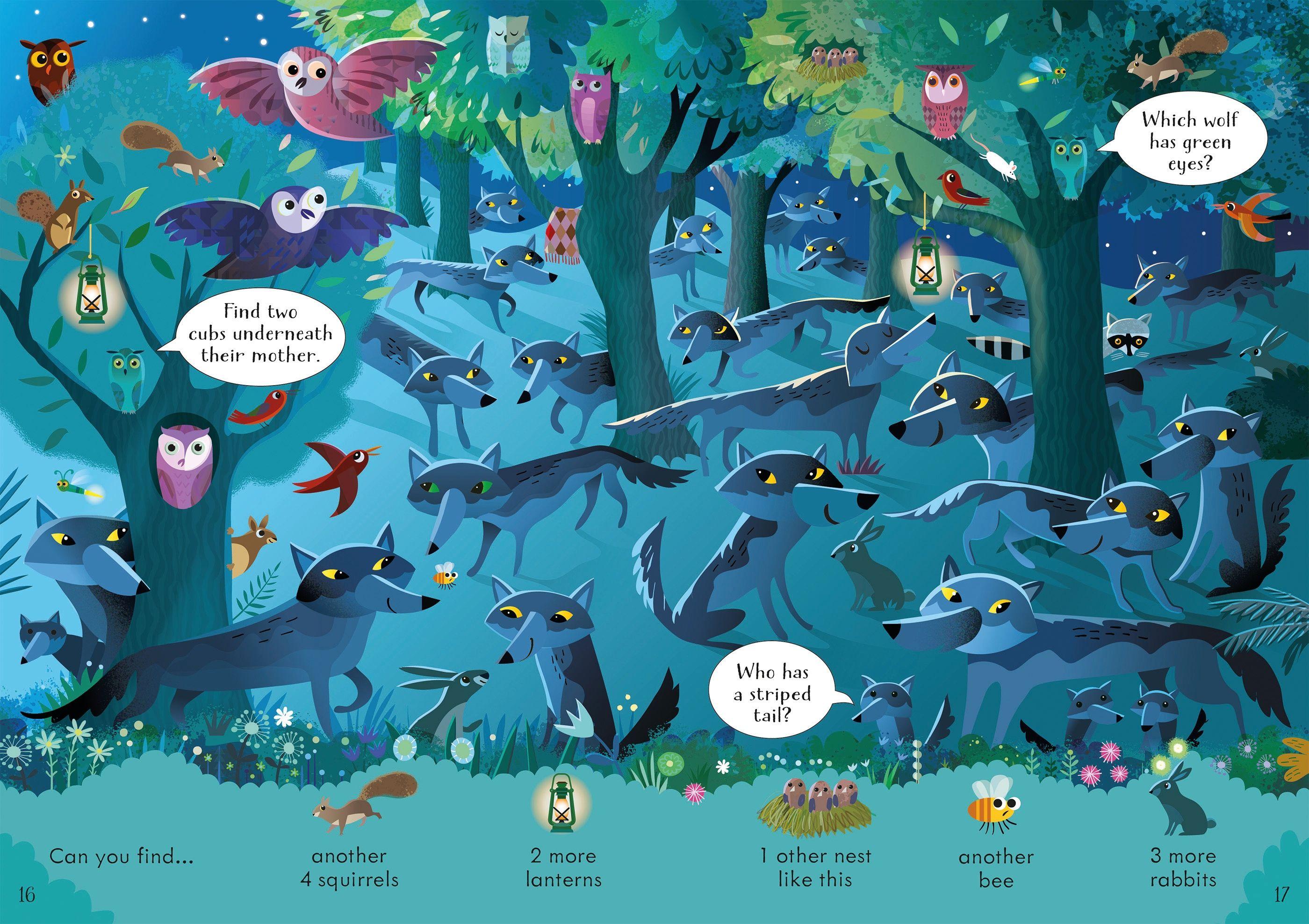Look And Find Puzzles Night Time