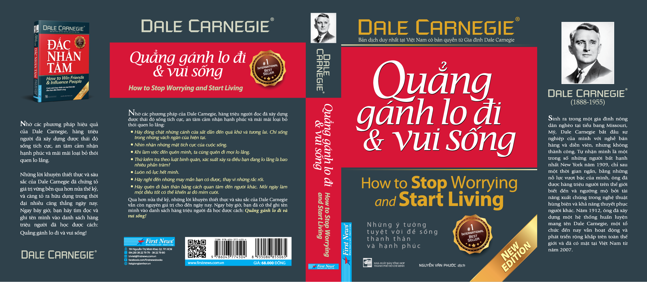 Sách Quẳng Gánh Lo Đi Và Vui Sống (Khổ Nhỏ) (Tái Bản 2021)