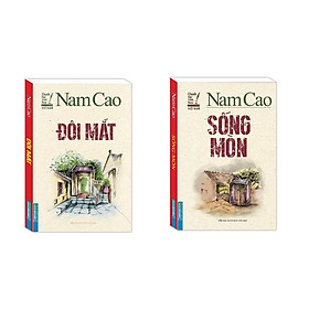 Sách - Đôi Mắt + Sống Mòn - Bìa Mềm - Nam Cao - Minh Thắng