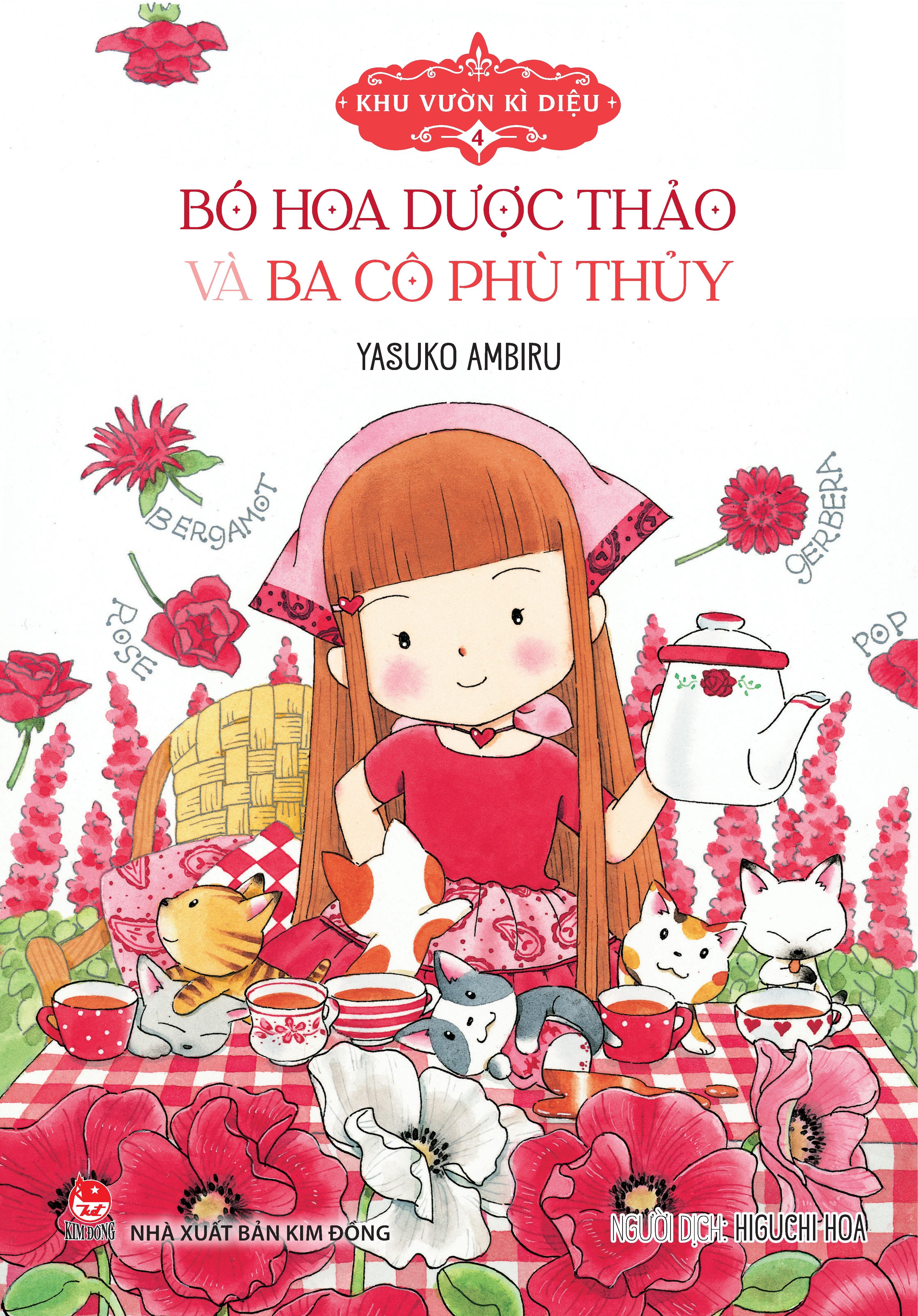 Sách - Khu Vườn Kì Diệu - Tập 4 - Bó Hoa Dược Thảo Và Ba Cô Phù Thủy (Tái Bản 2024)