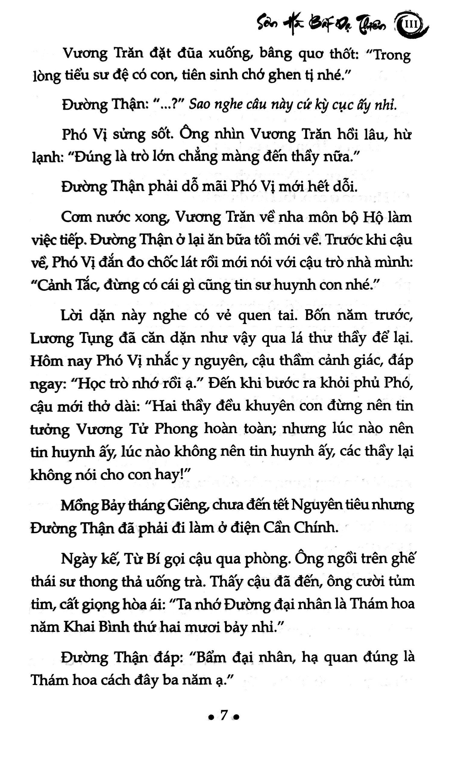 Sách - Sơn Hà Bất Dạ Thiên - Tập 3