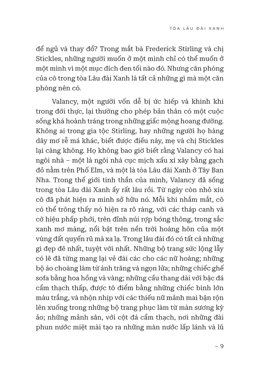 TÒA LÂU ĐÀI XANH - L. M. MONTGOMERY