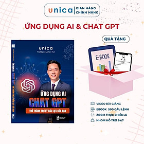 Sách Ứng dụng AI Chat GPT trở thành trợ lý đắc lực của bạn