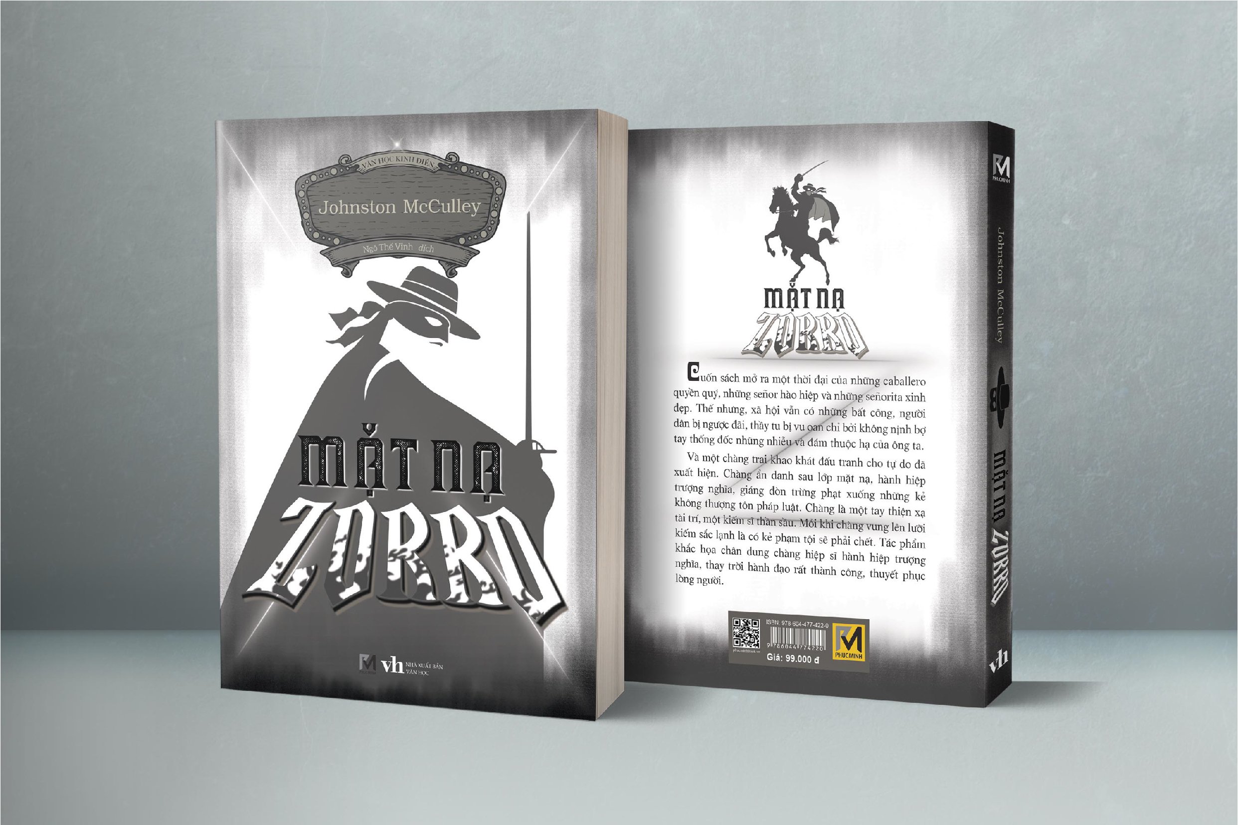 Sách Tiểu Thuyết Trinh Thám - Mặt Nạ Zorro (Johnston McCulley) - Phuc Minh Books