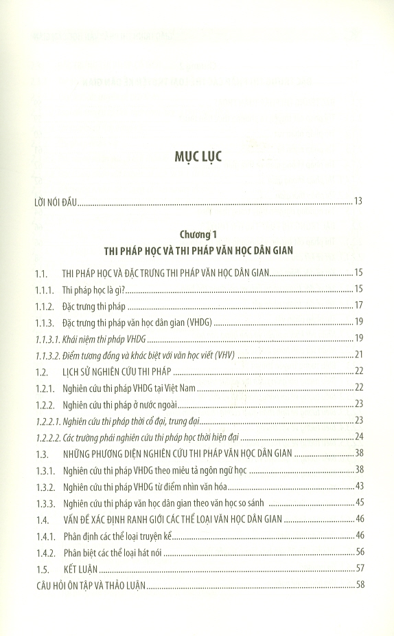 Giáo Trình Thi Pháp Văn Học Dân Gian
