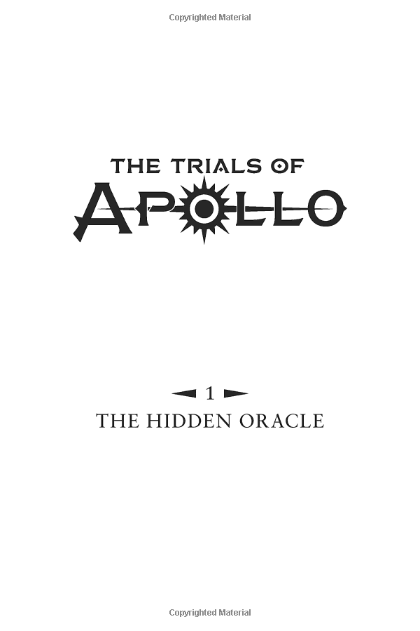 The Trials of Apollo: The Hidden Oracle