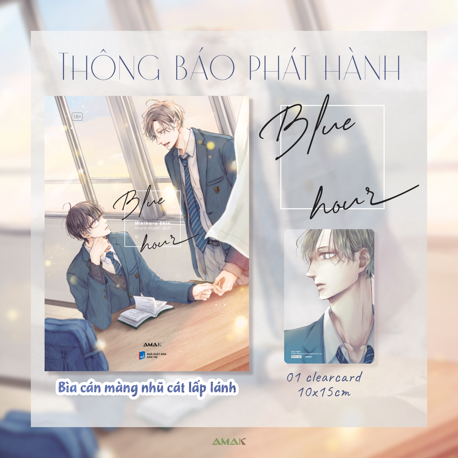Sách - Blue Hour - Tặng Kèm Clearcard