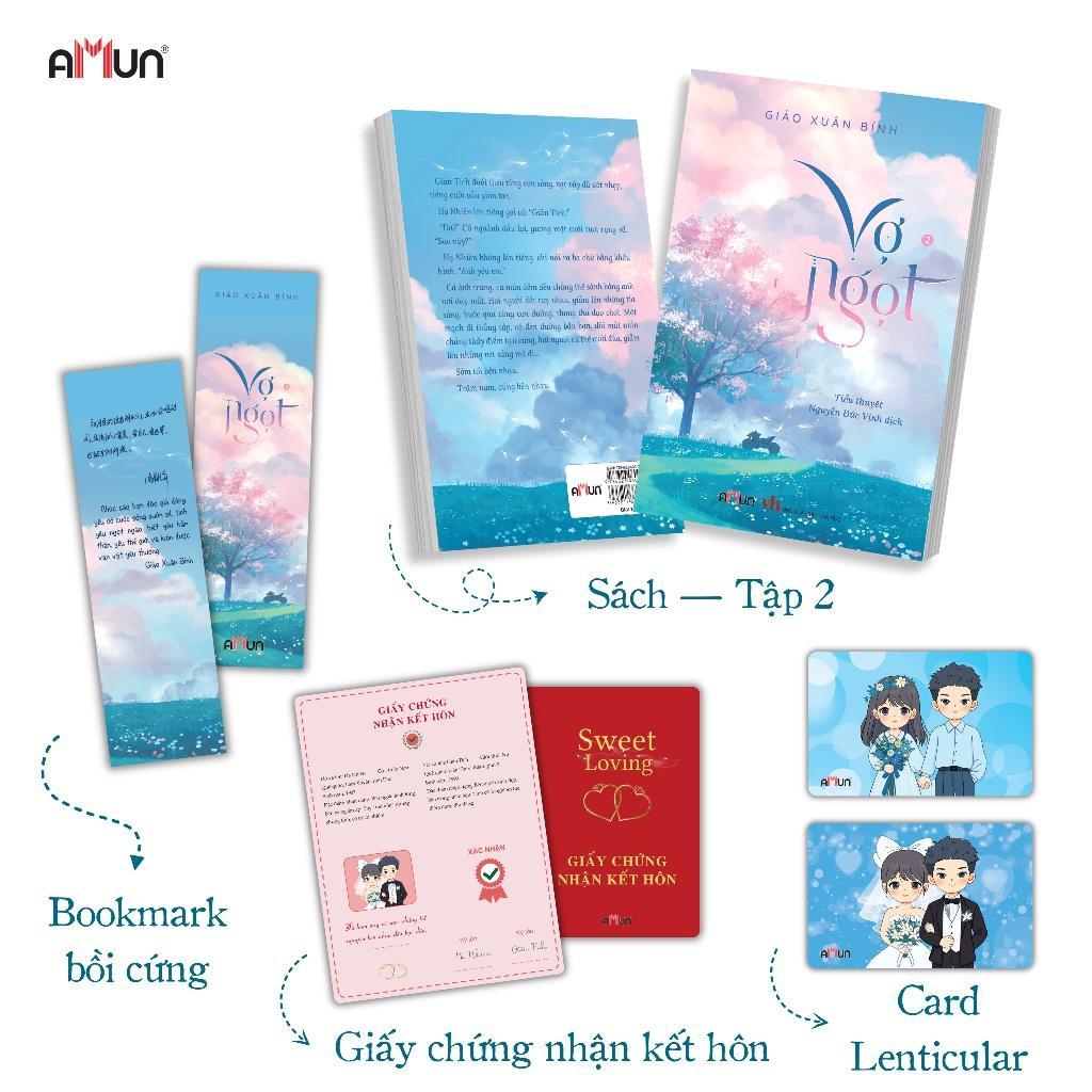 Sách - Vợ Ngọt - Combo 2 Tập - Giảo Xuân Bính - Đinh Tị Books