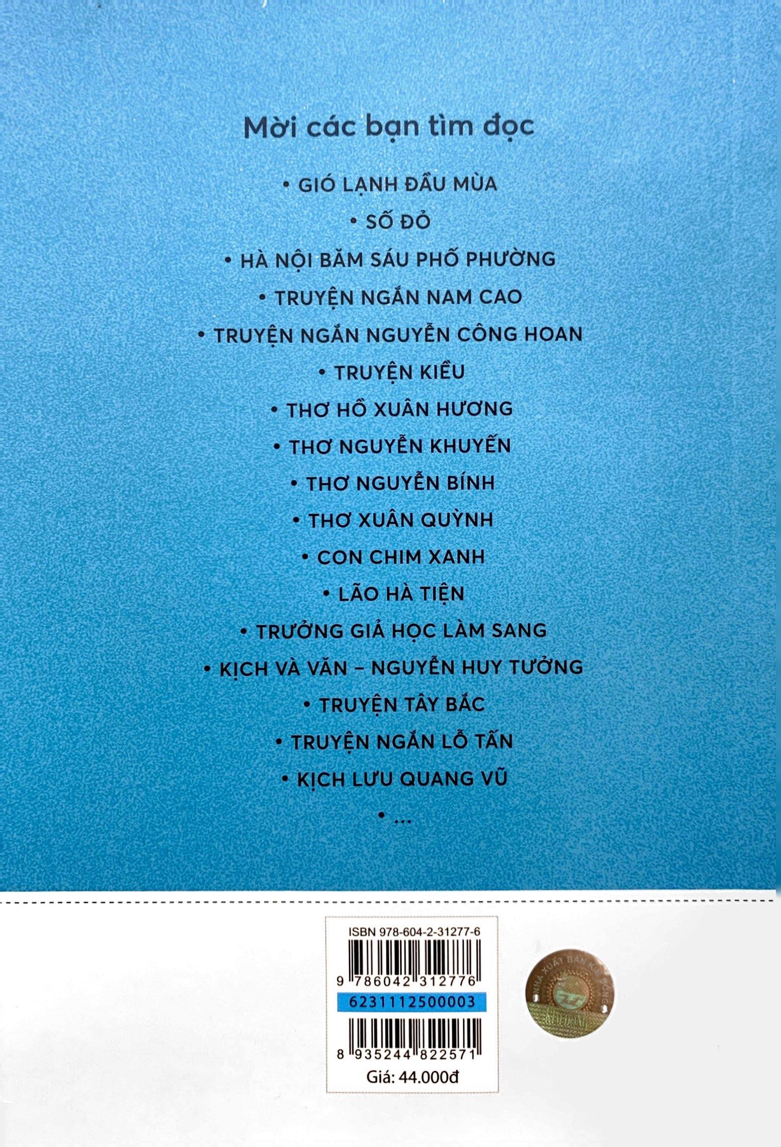Văn Học Trong Nhà Trường: Gió Lạnh Đầu Mùa (Tái Bản 2019)