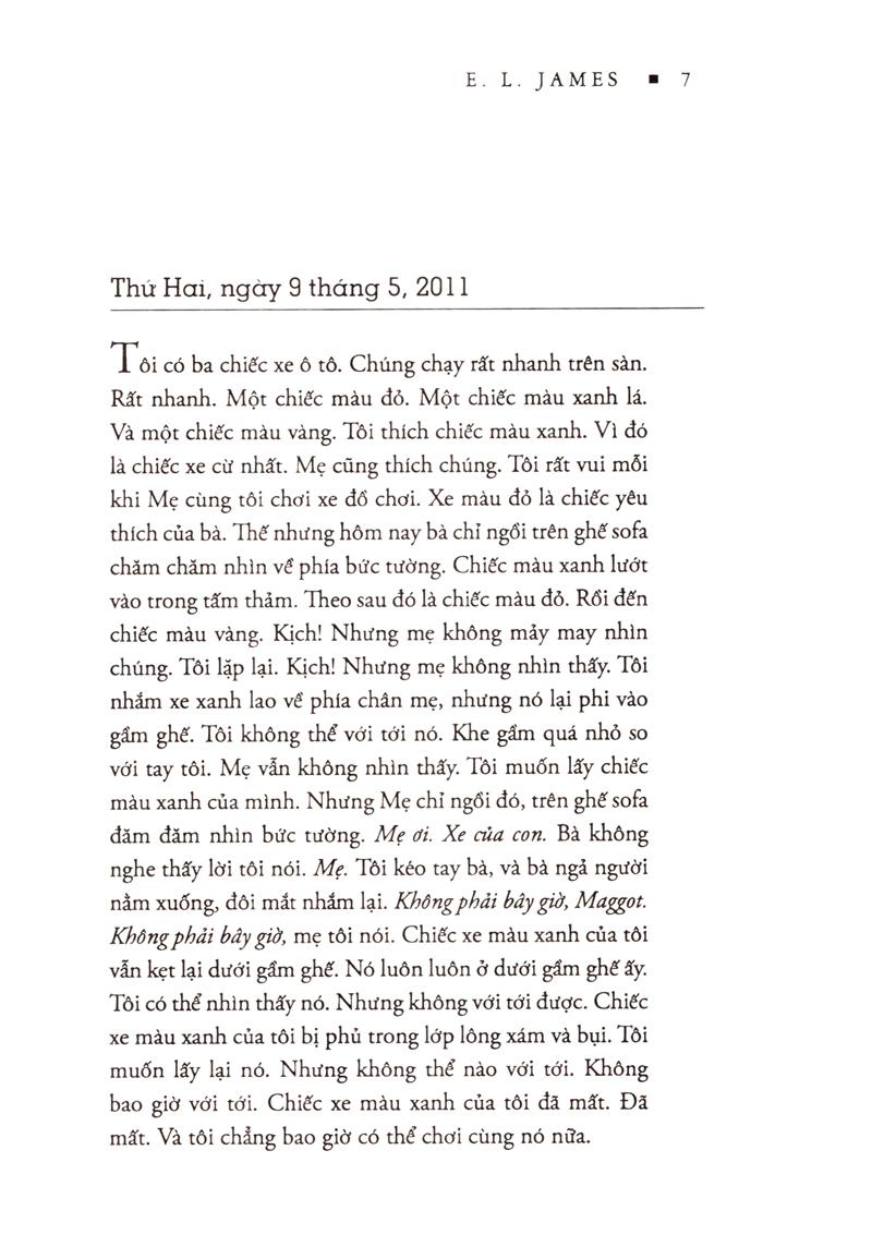 Thế Giới 50 Sắc Thái - Xám Qua Tự Sự Của Christian Grey
