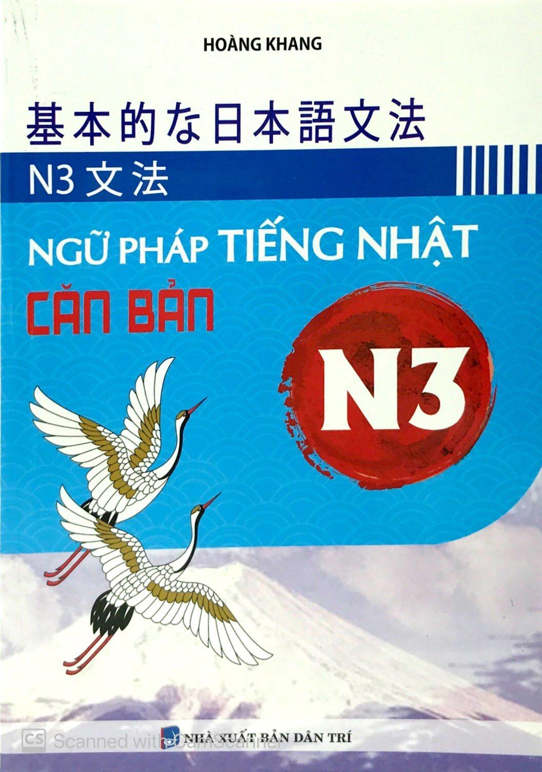 Ngữ Pháp Tiếng Nhật Căn Bản N3