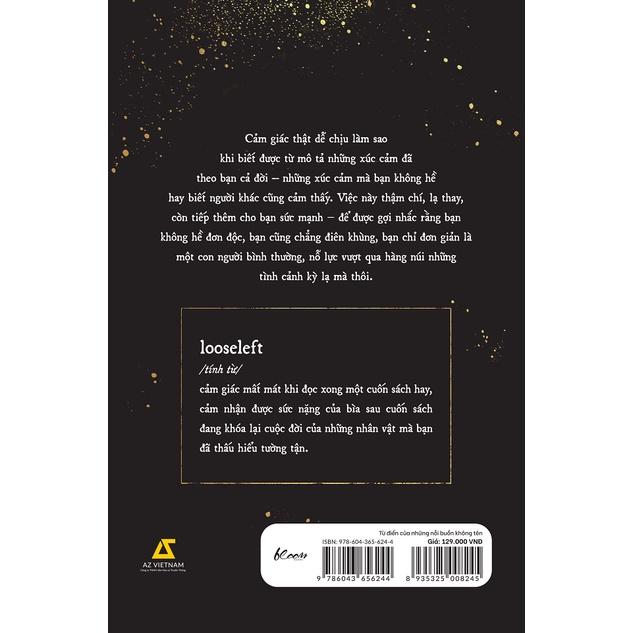 Sách Từ Điển Của Những Nỗi Buồn Không Tên - Skybooks - BẢN QUYỀN