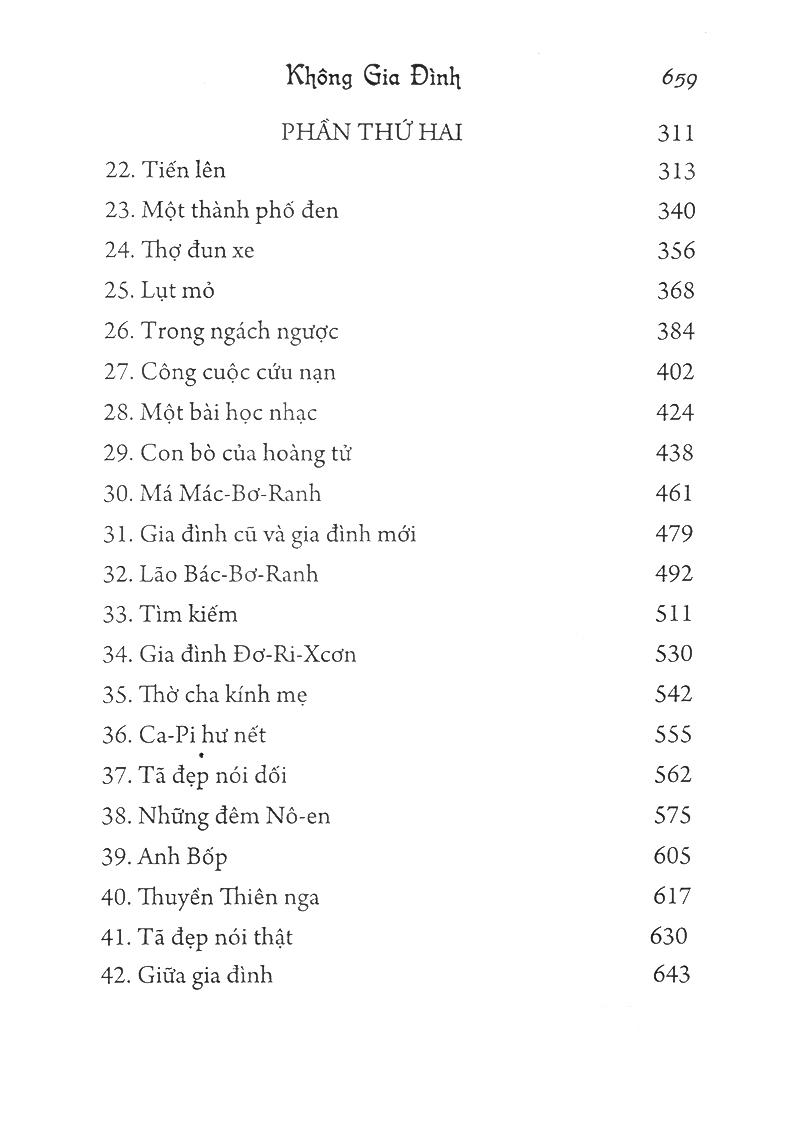 Không Gia Đình - Bìa Cứng
